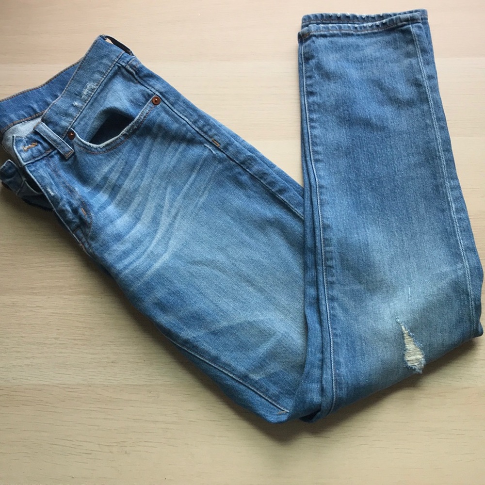 Jeans size 26 slim boyjeans madewell